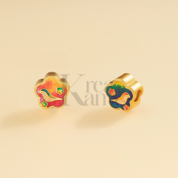 Kreakami - Humming Bird Charm Copper Spacer DIY Handmade Gelang